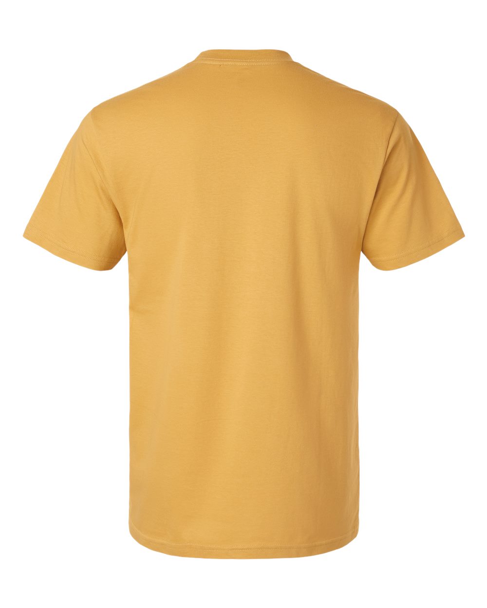 Fine Jersey Tee - Back - B00127293 - Mustard