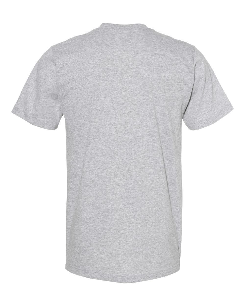 Fine Jersey Tee - Back - B00127582 - Heather Grey