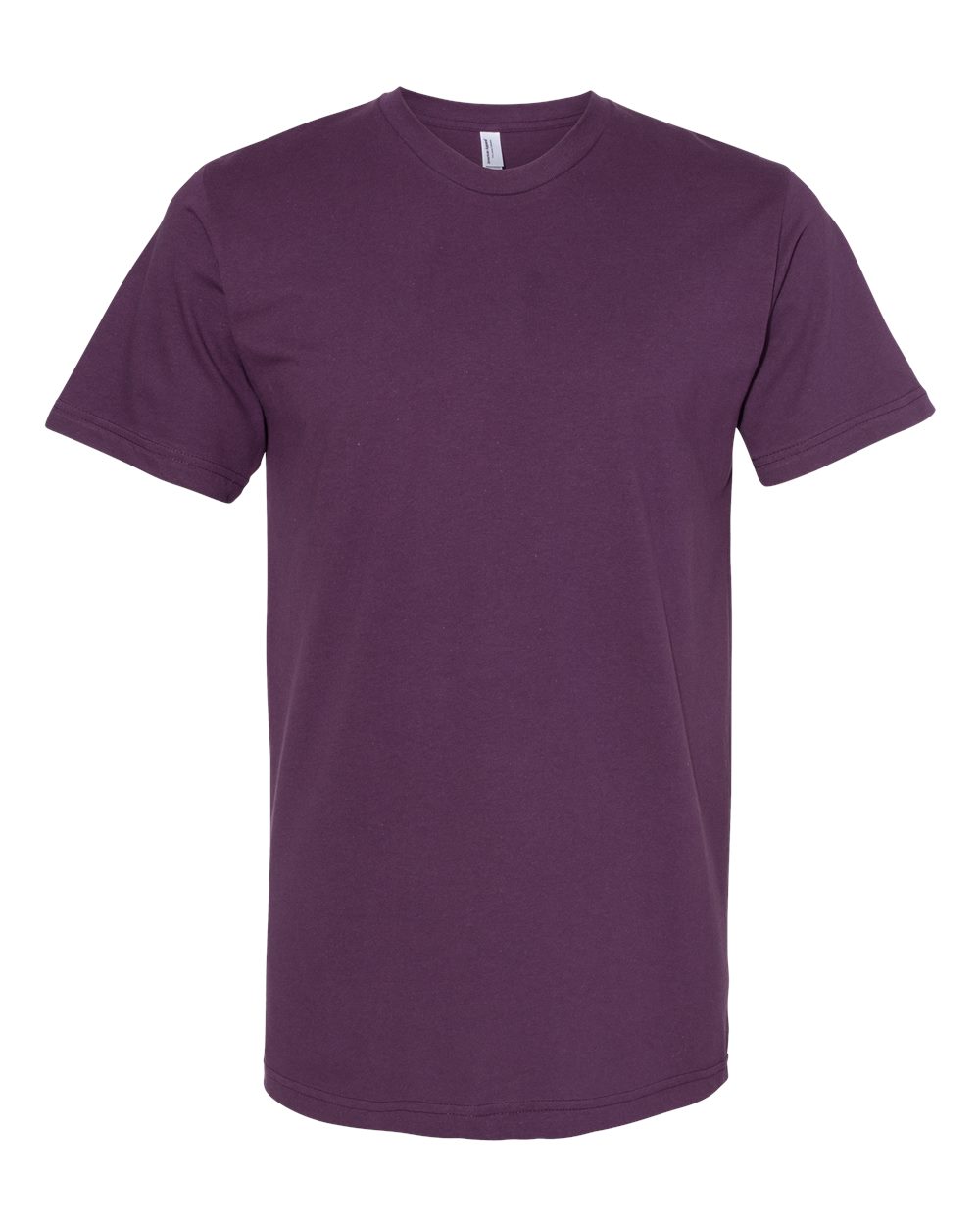 Fine Jersey Tee - Front - B00127033 - Eggplant