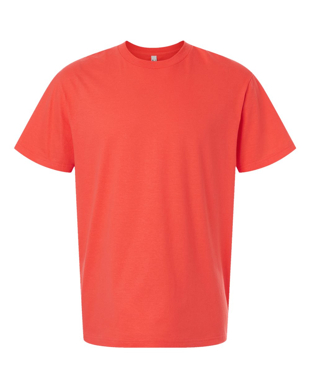 Fine Jersey Tee - Front - B00127083 - Coral
