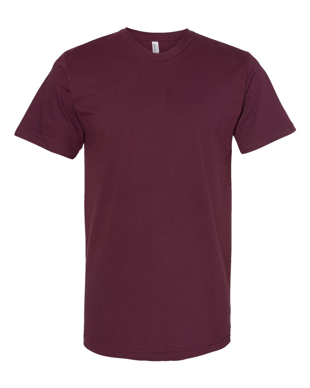 Fine Jersey Tee - Front - B00127283 - Burgundy