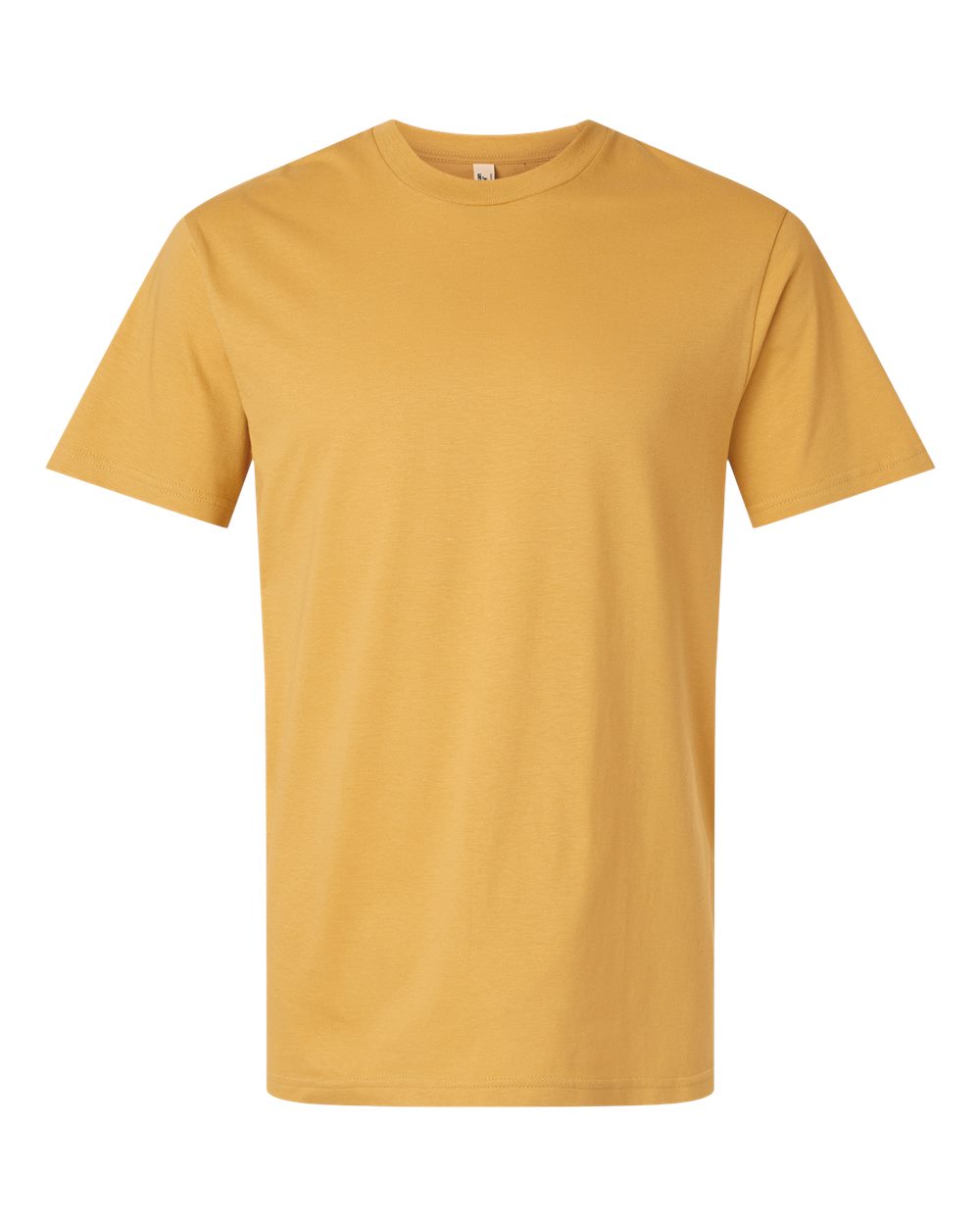 Fine Jersey Tee - Front - B00127293 - Mustard