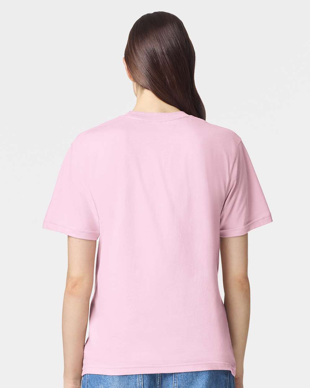 Fine Jersey Tee - OnModelBack - B00127152 - Pink