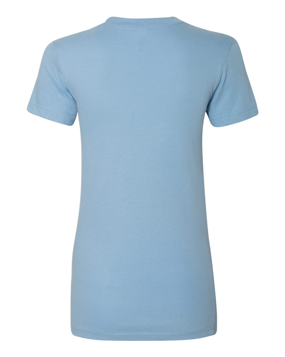 Women’s Fine Jersey Tee - Back - B00527253 - Baby Blue