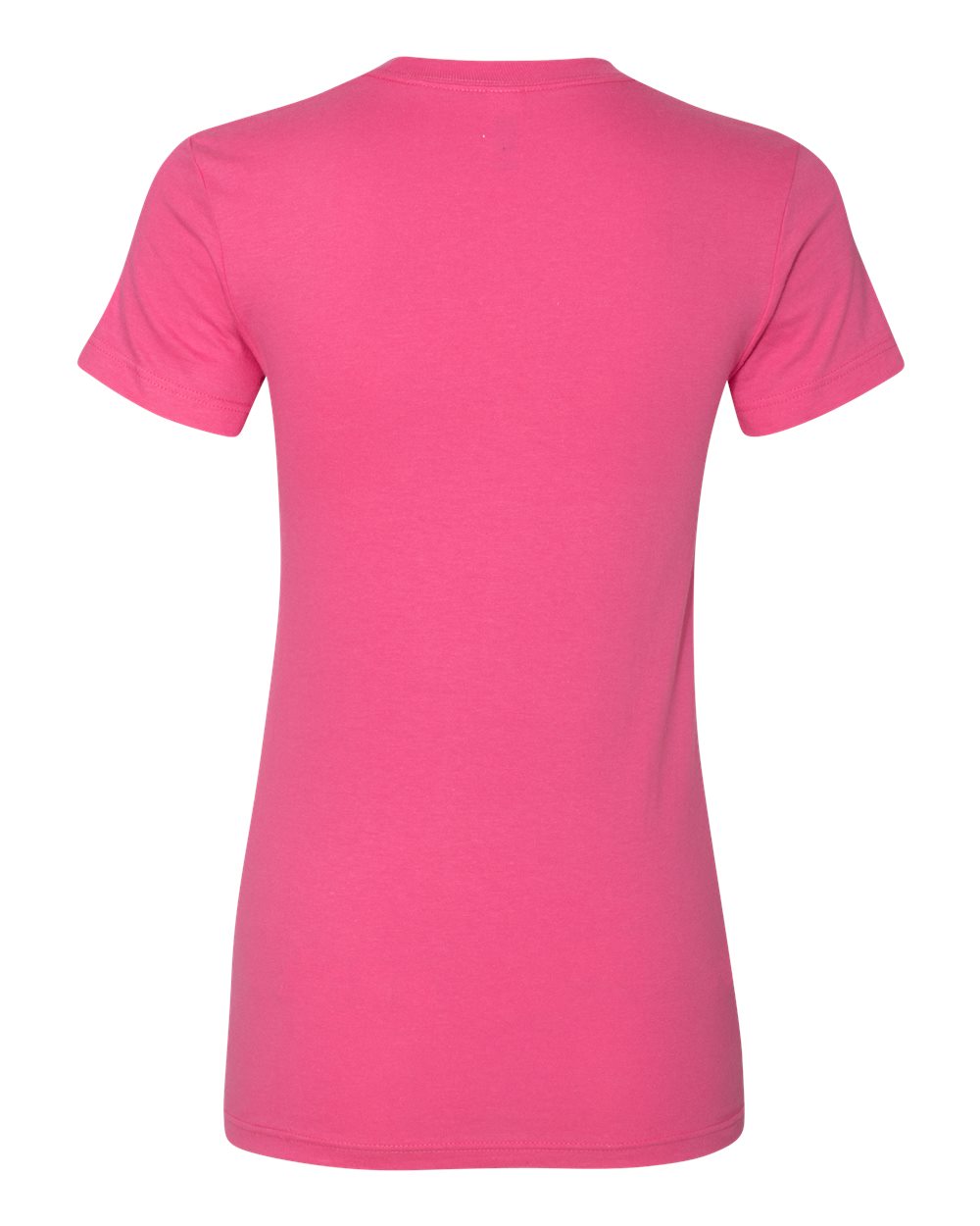 Women’s Fine Jersey Tee - Back - B00527697 - Fuchsia