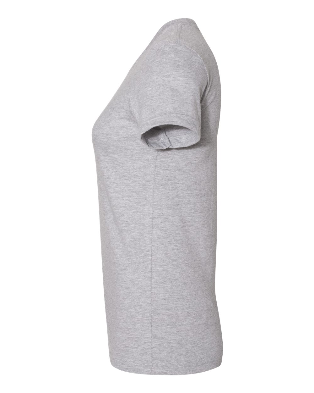 Women’s Fine Jersey Tee - DirectSide - B00527586 - Heather Grey