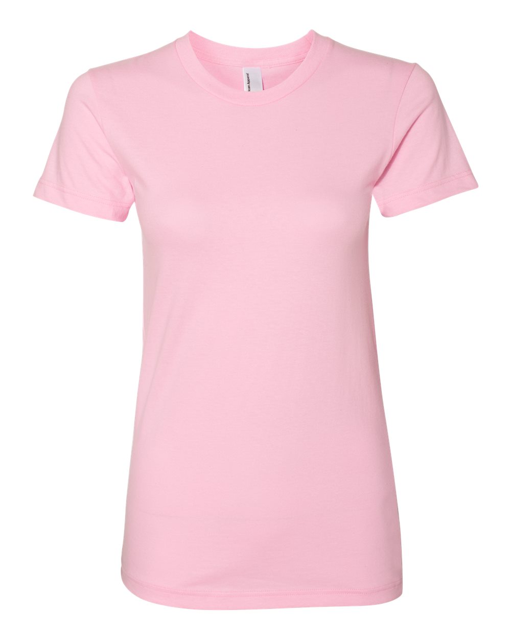 Women’s Fine Jersey Tee - Front - B00527124 - Pink