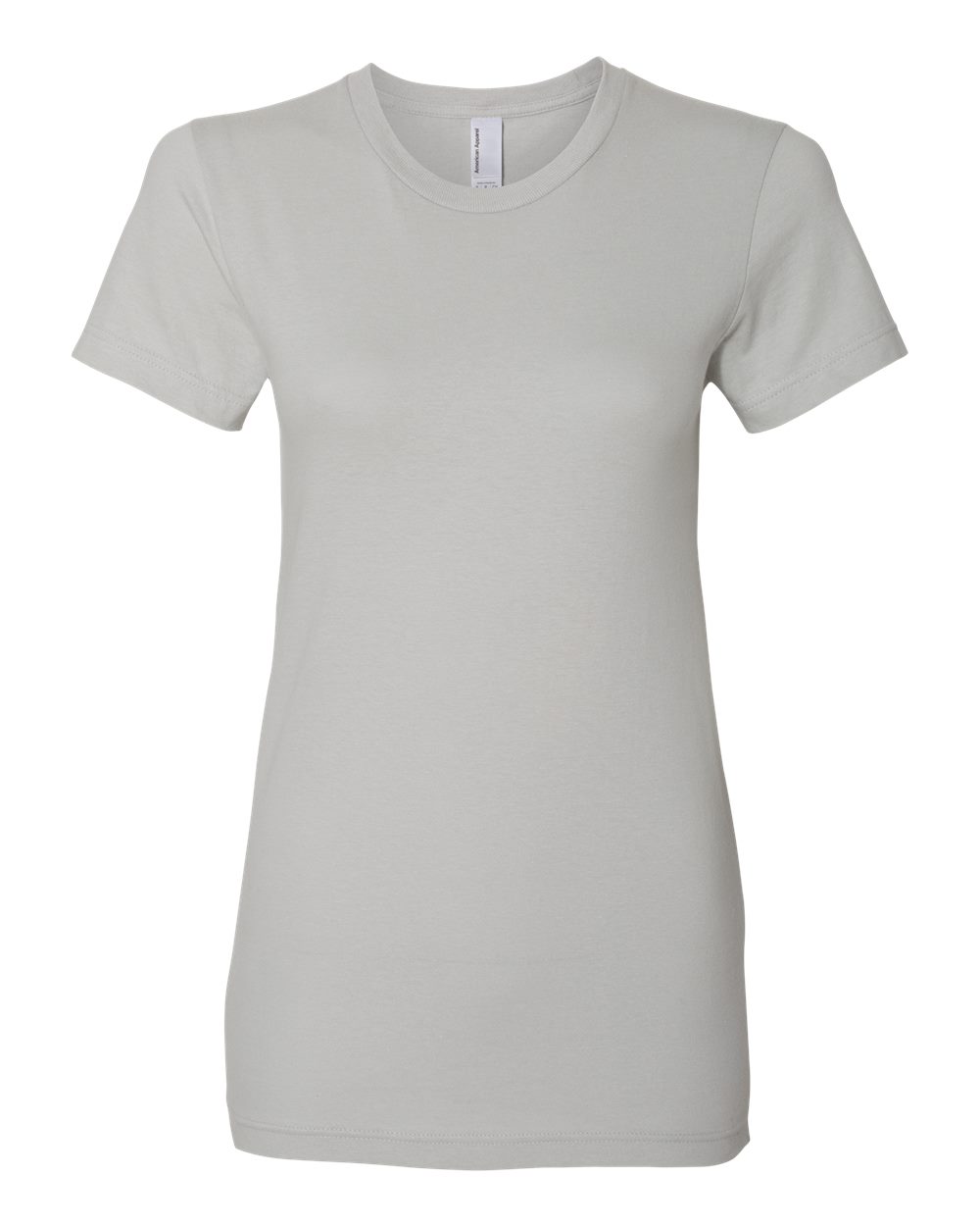 Women’s Fine Jersey Tee - Front - B00527353 - New Silver