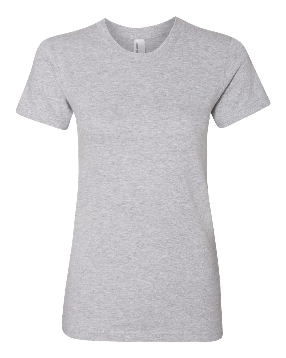 Women’s Fine Jersey Tee - Front - B00527586 - Heather Grey