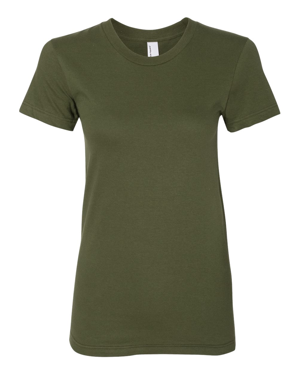 Women’s Fine Jersey Tee - Front - B00527647 - Olive