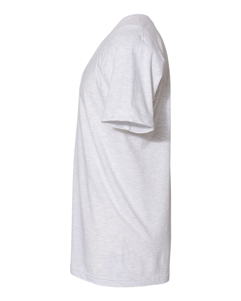 Unisex Fine Jersey V-Neck Tee - DirectSide - B00627021 - Ash Grey