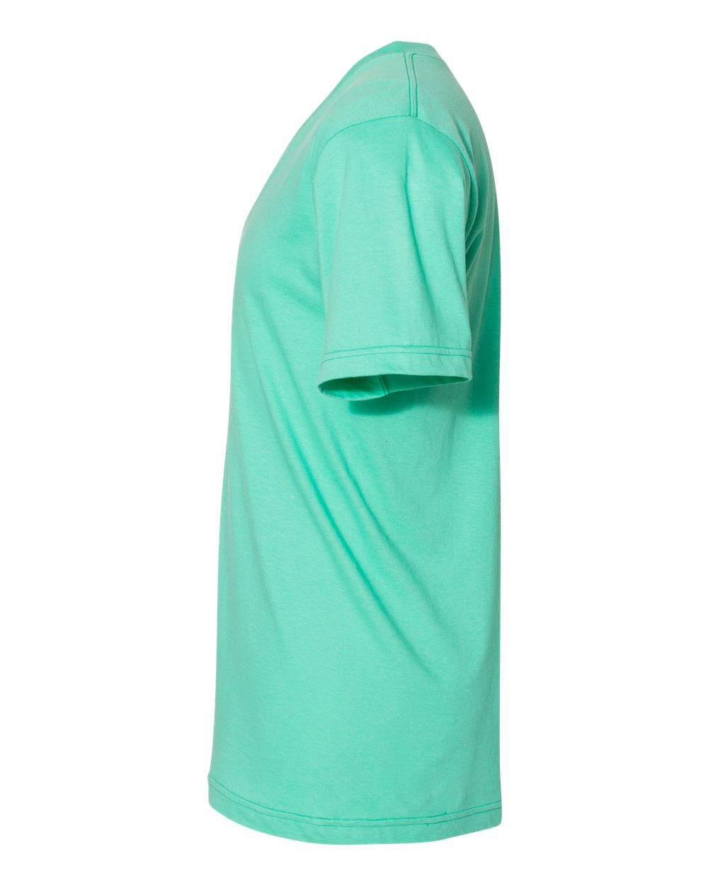 Unisex Fine Jersey V-Neck Tee - DirectSide - B00627041 - Mint