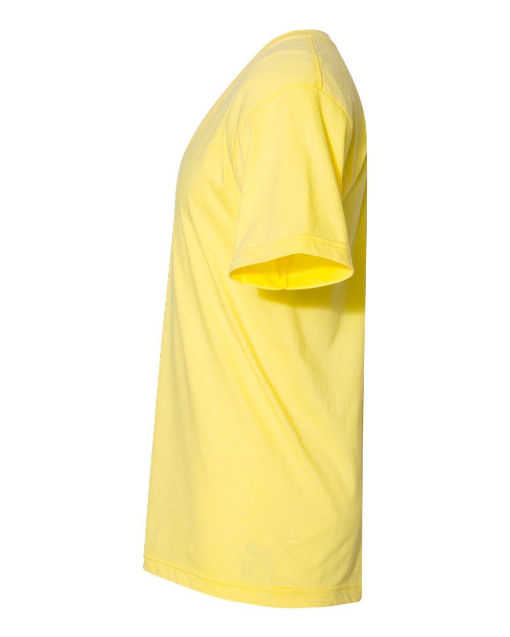 Unisex Fine Jersey V-Neck Tee - DirectSide - B00627411 - Lemon