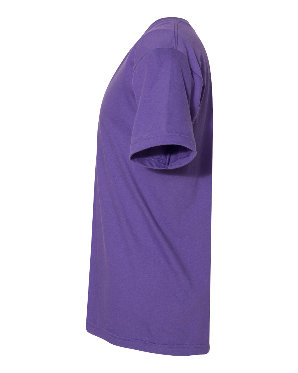 Unisex Fine Jersey V-Neck Tee - DirectSide - B00627671 - Purple