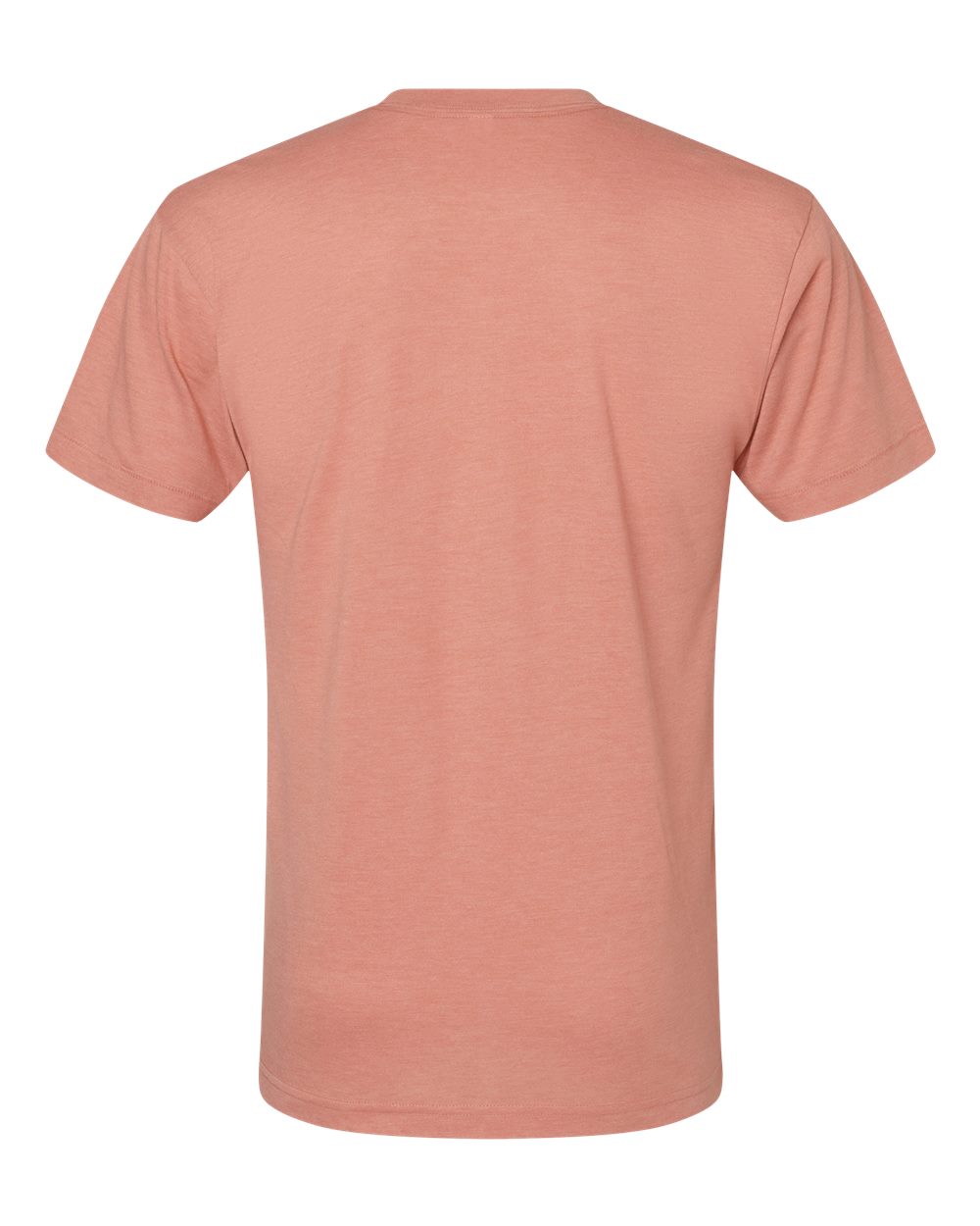 Triblend Track Tee - Back - B01227632 - Tri-Coral