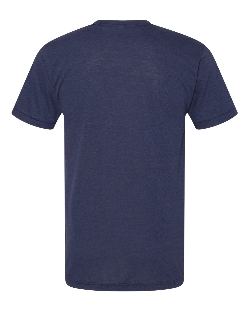 Triblend Track Tee - Back - B01227682 - Tri-Indigo