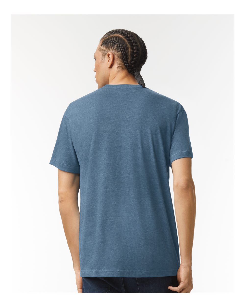 Triblend Track Tee - OnModelBack - B01227742 - Tri-Dusk
