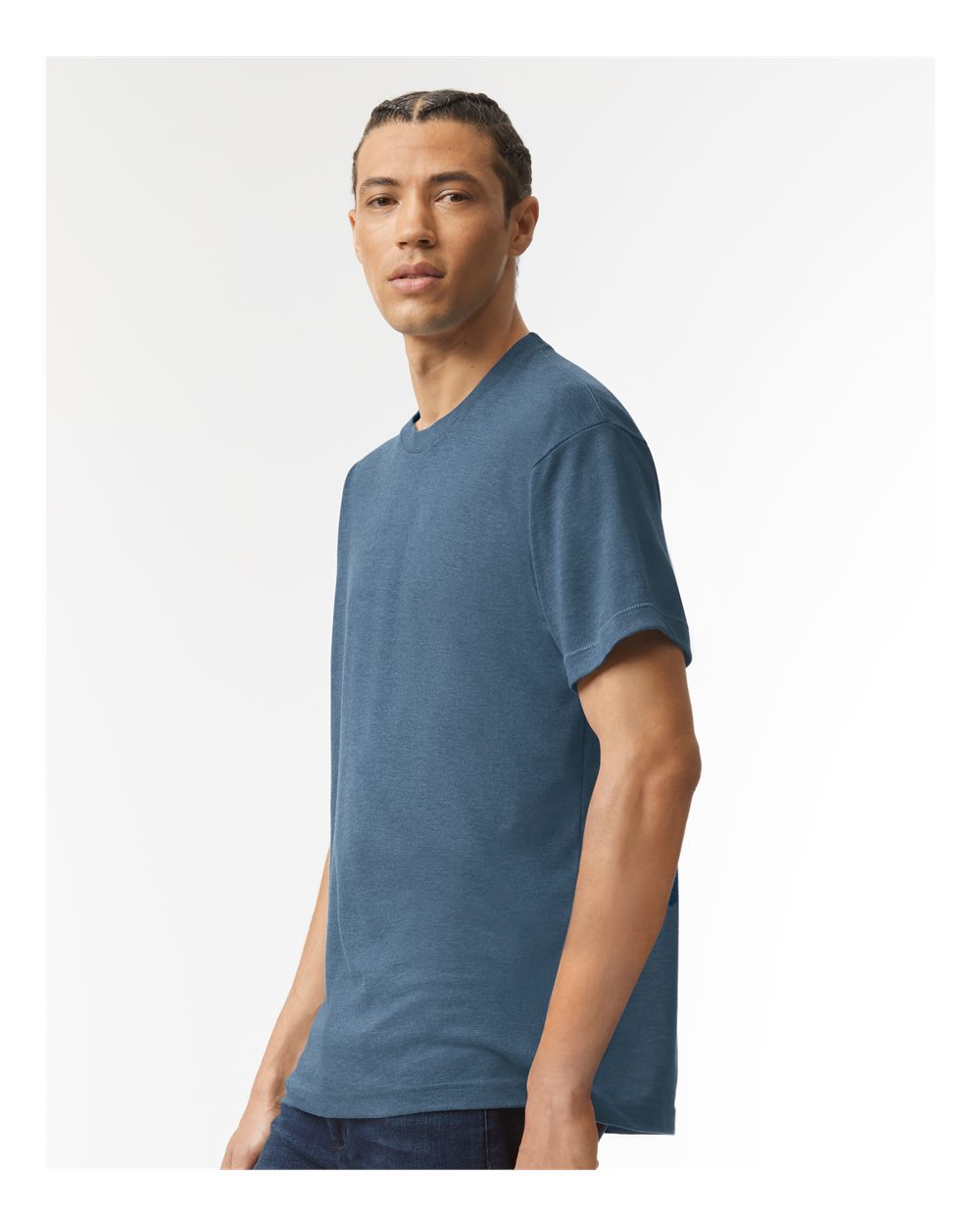 Triblend Track Tee - OnModelSide - B01227742 - Tri-Dusk