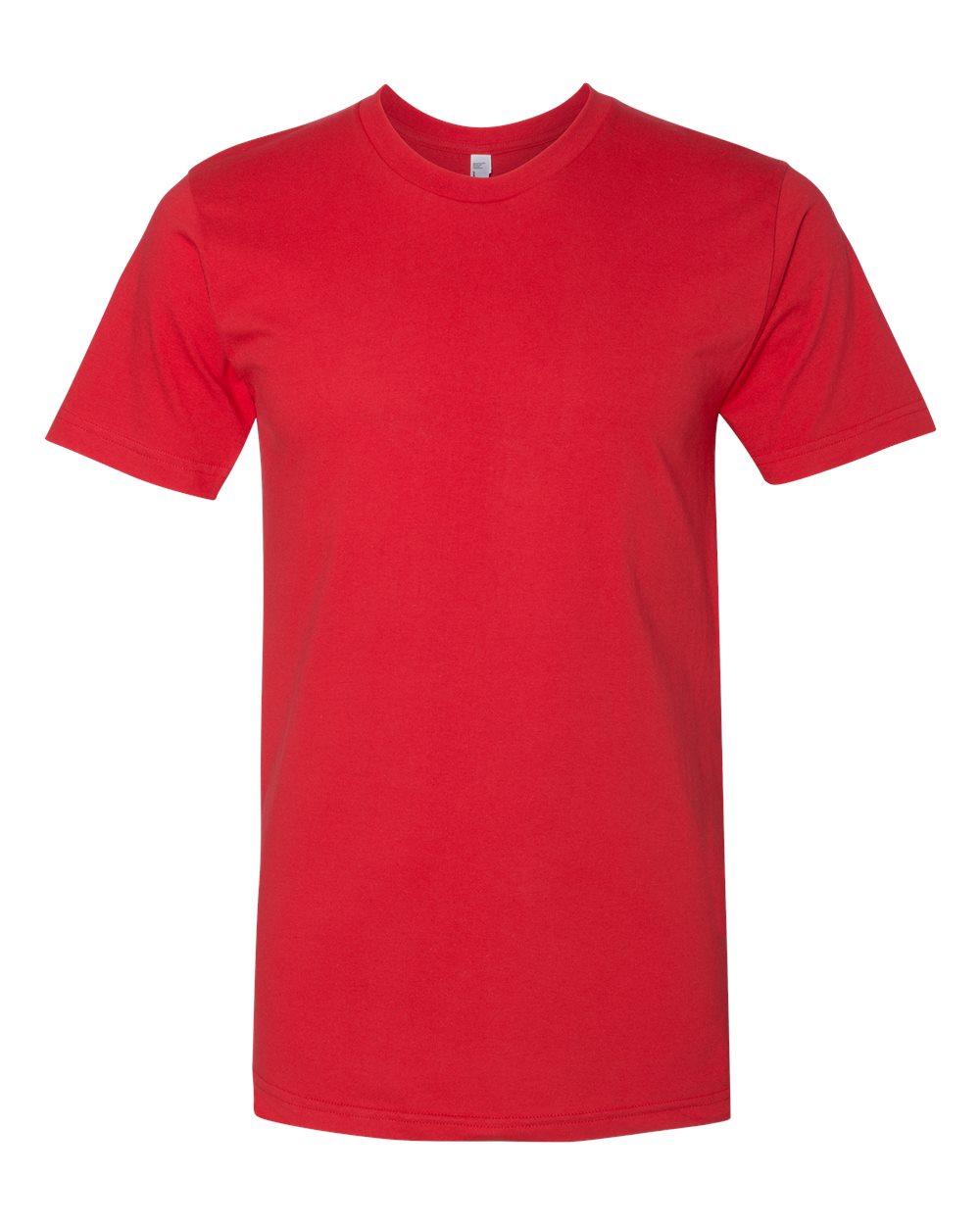 Unisex USA-Made Fine Jersey Tee - Front - B02027705 - Red