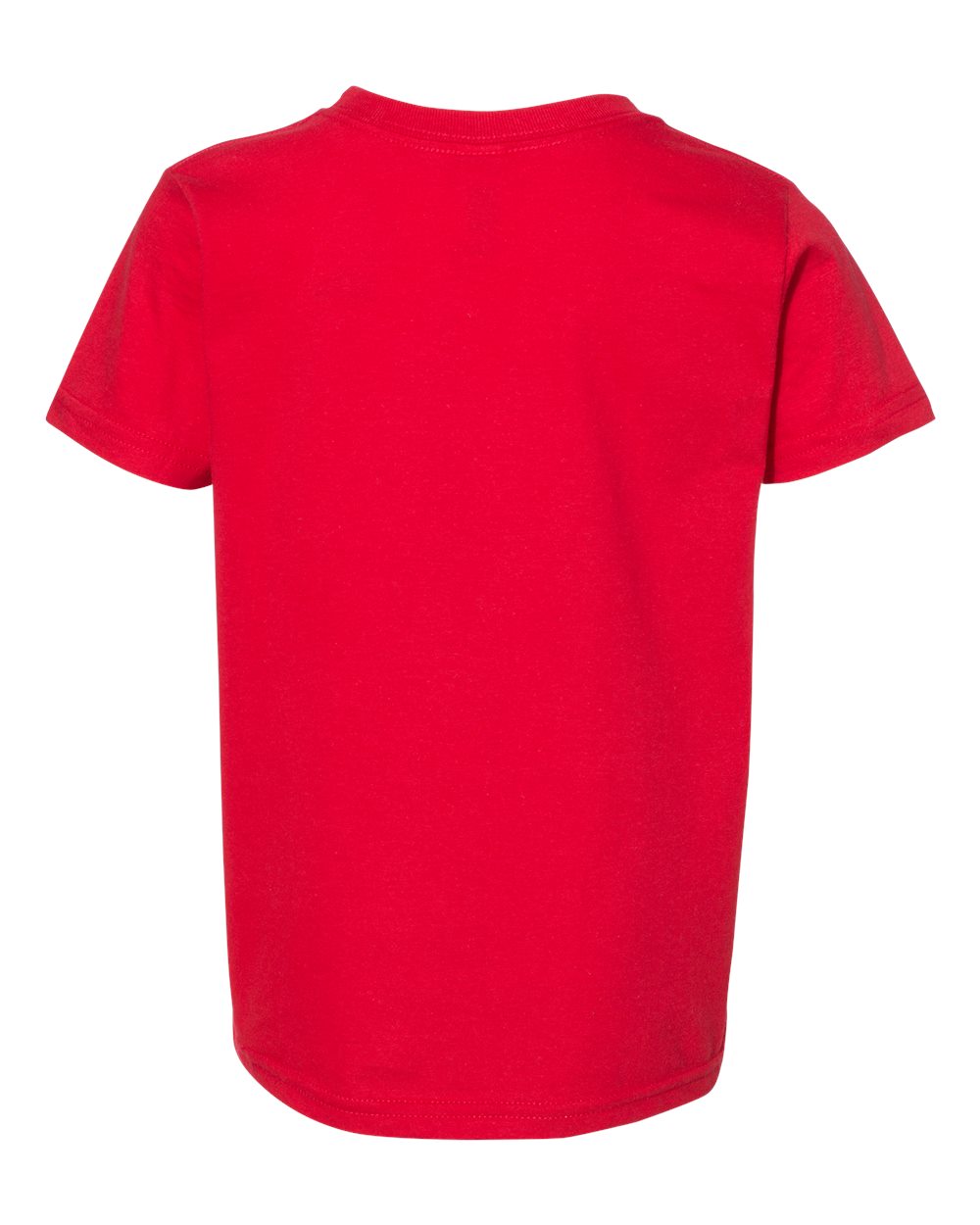 Toddler Fine Jersey Tee - Back - B33827702 - Red