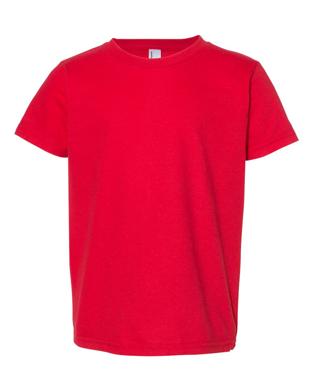 Toddler Fine Jersey Tee - Front - B33827702 - Red