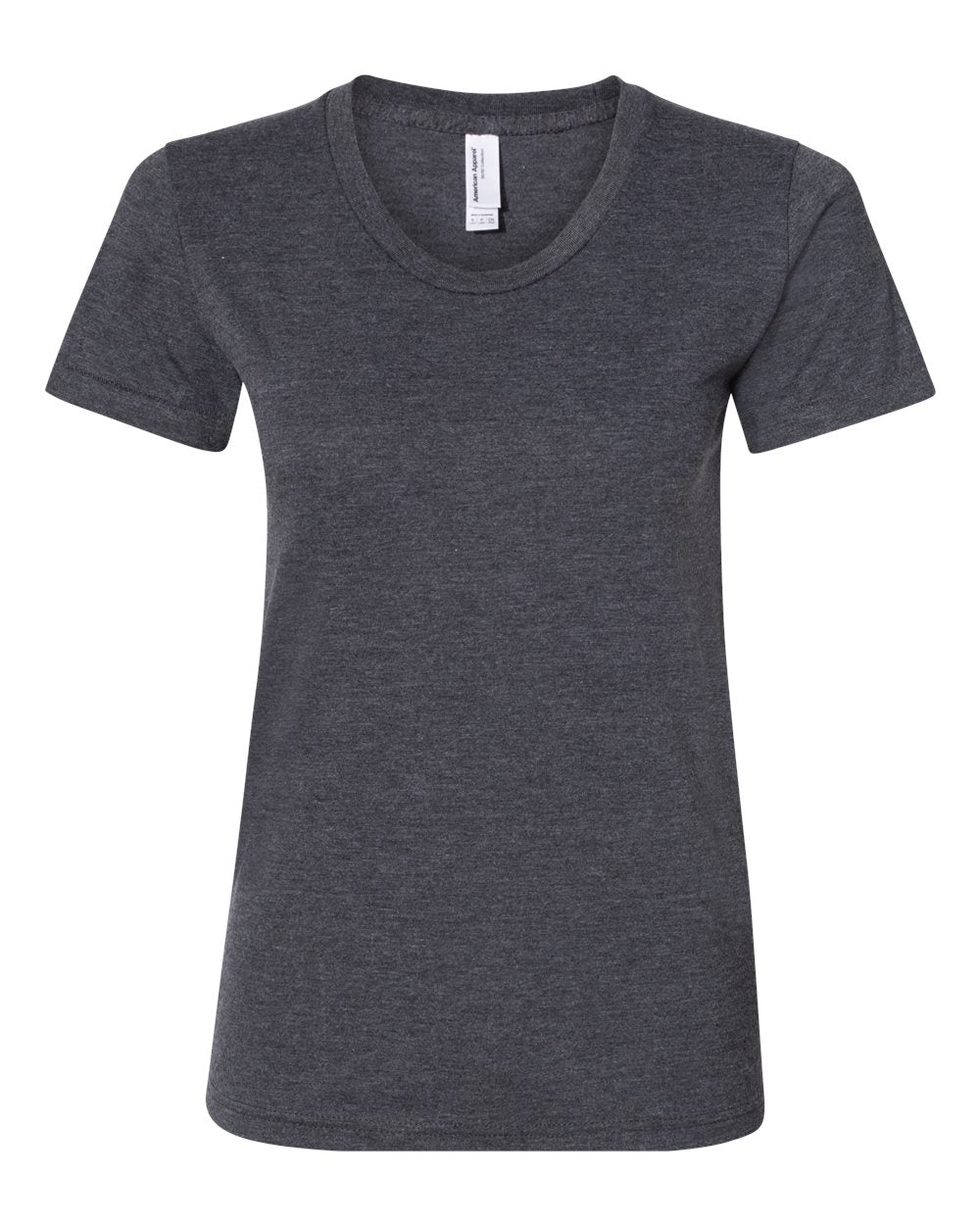 Women’s 50/50 Tee - Front - B37327107 - Heather Black
