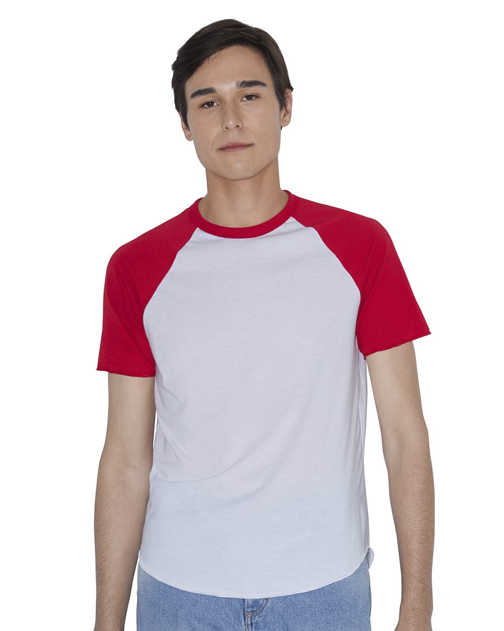 Unisex Poly/Cotton Raglan Tee - styleImage