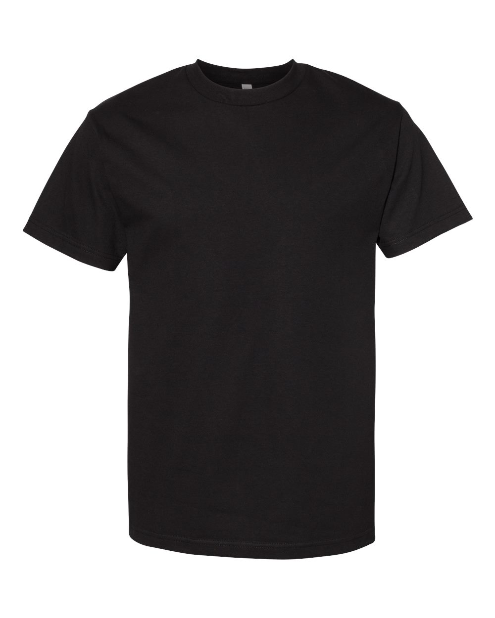 Unisex Heavyweight Cotton Tee - Front - B10027503 - Black