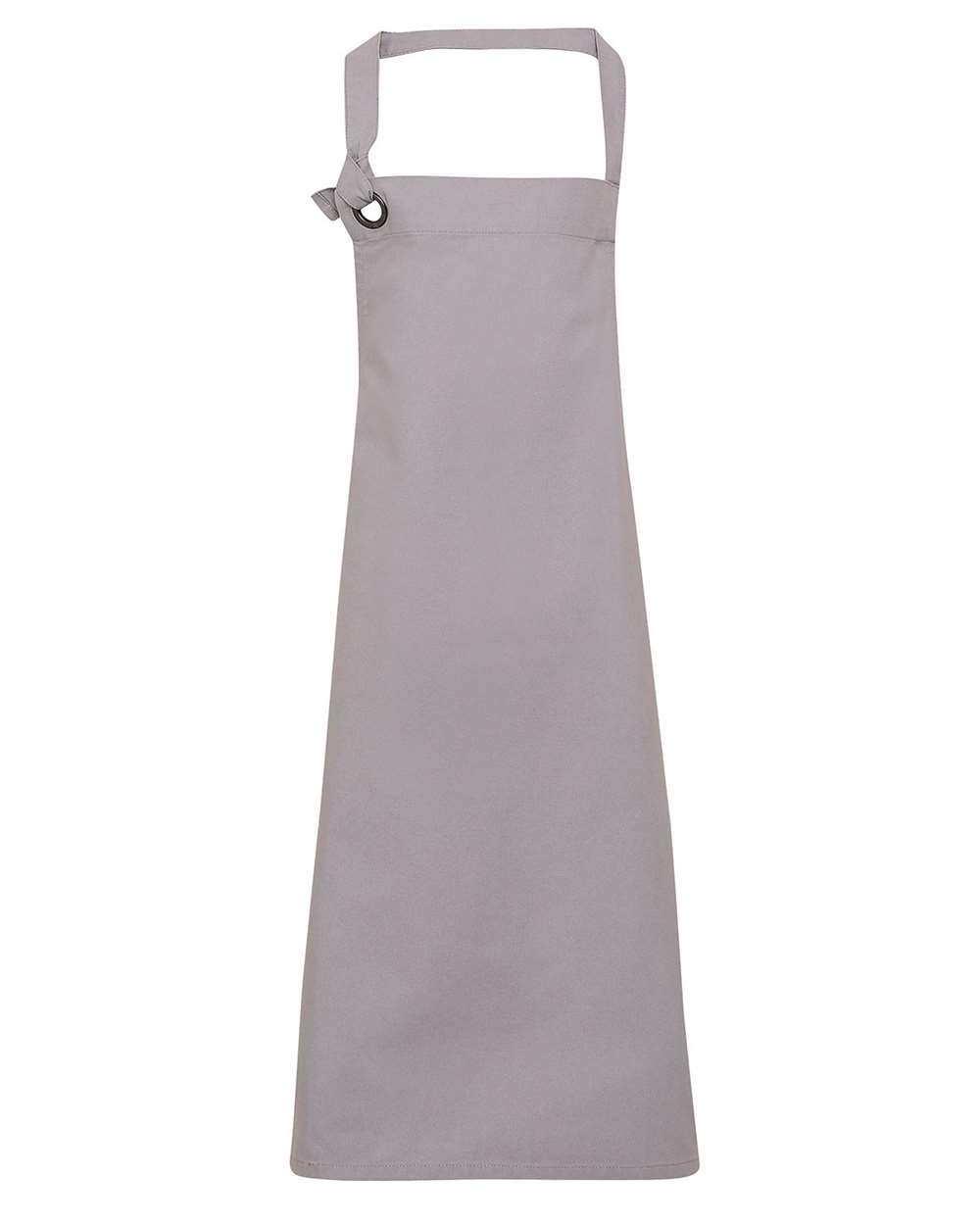 Calibre Heavy Canvas Bib Apron - Front - B387A1020 - Silver