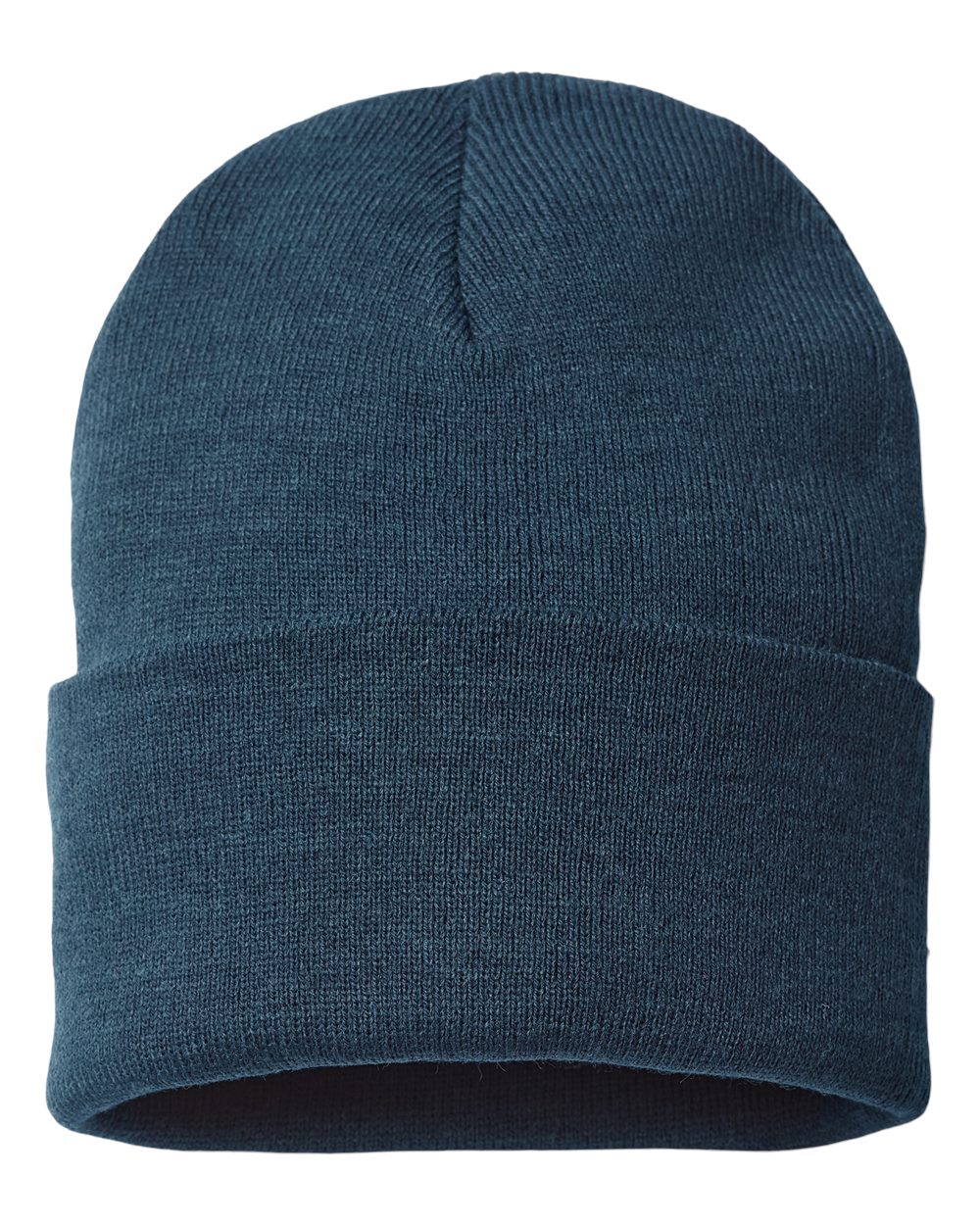 Sustainable Beanie - Front - B57995650 - Navy
