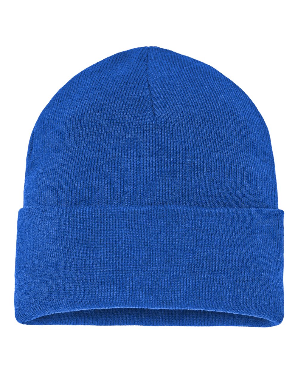 Sustainable Beanie - Front - B57995750 - Royal
