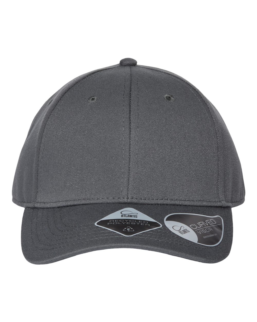 Sustainable Structured Cap - Front - B98195590 - Dark Grey