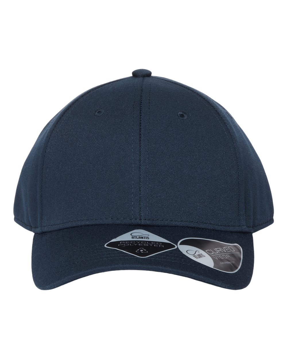 Sustainable Structured Cap - Front - B98195650 - Navy