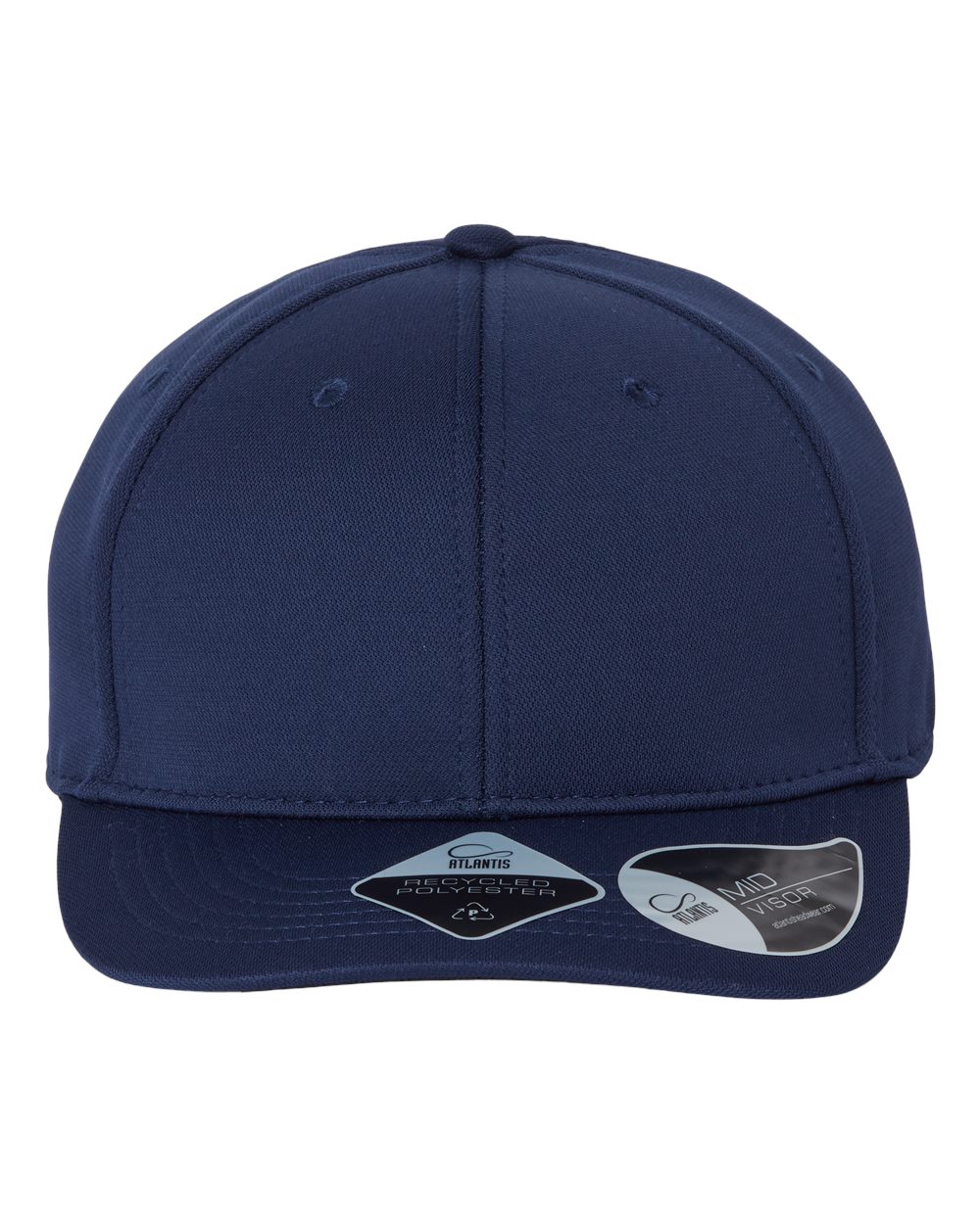 Sustainable Honeycomb Cap - Front - B01795650 - Navy