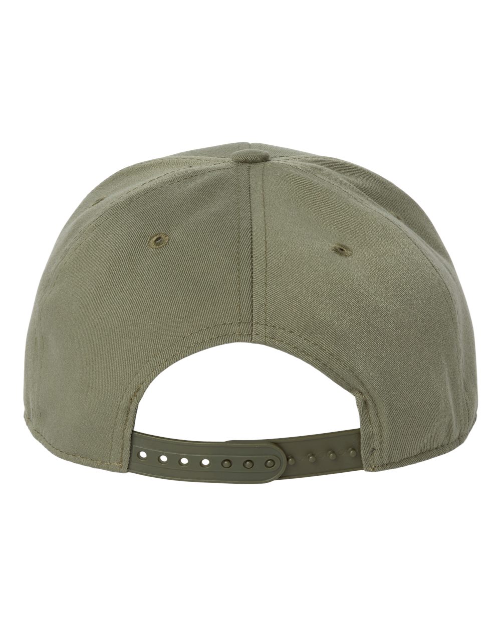 Sustainable Flat Bill Cap - Back - B02495540 - Olive
