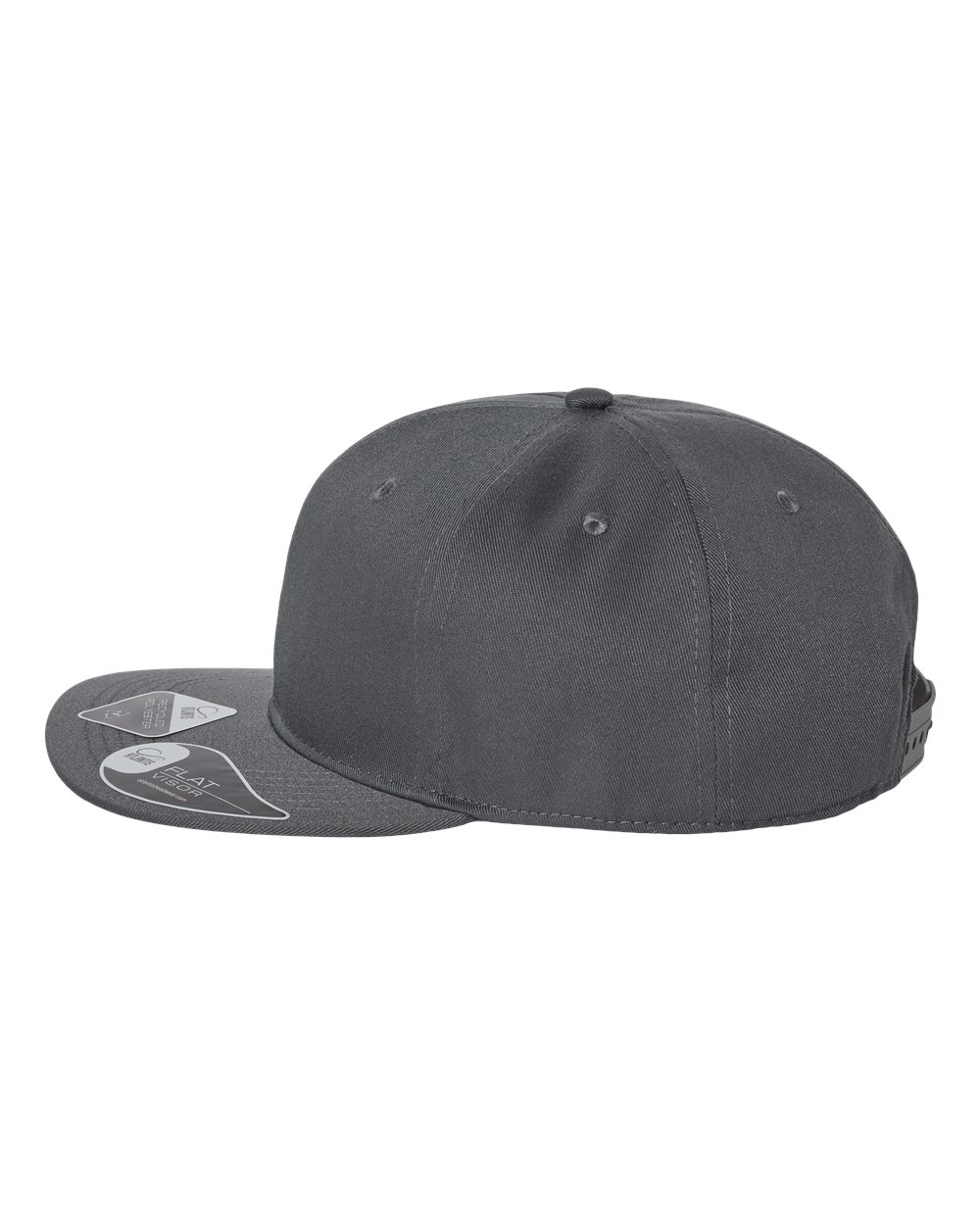 Sustainable Flat Bill Cap - DirectSide - B02495590 - Dark Grey