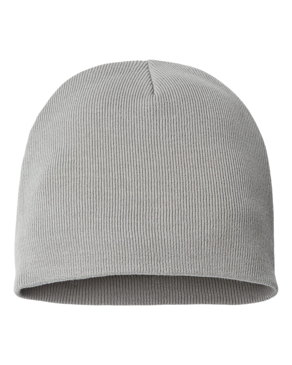 Sustainable Beanie - Front - B02895090 - Light Grey