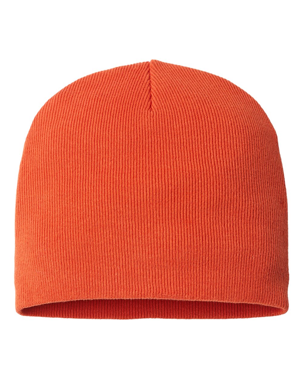 Sustainable Beanie - Front - B02895660 - Orange