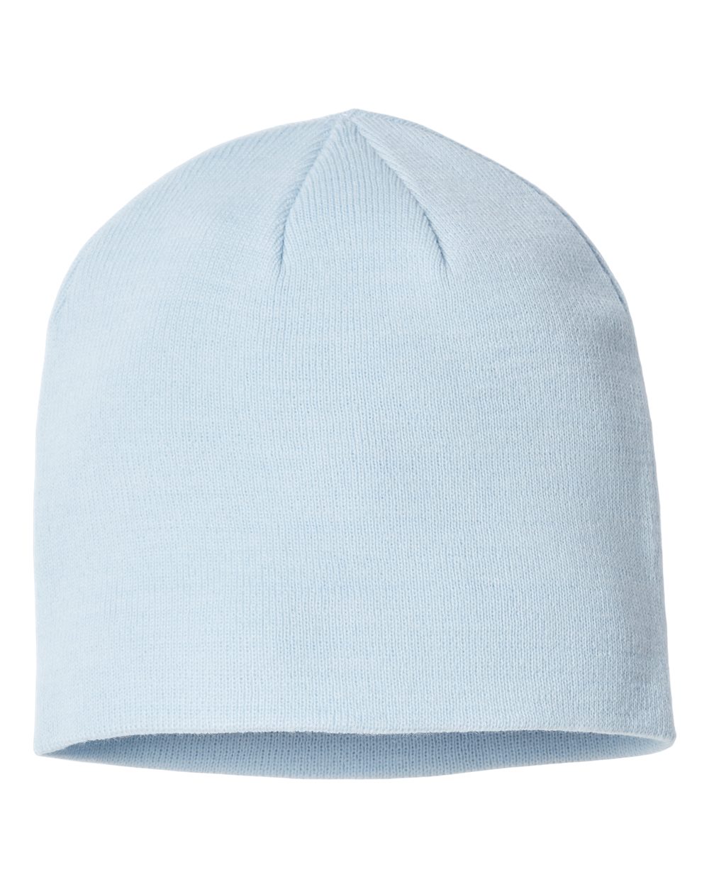 Sustainable Beanie - Back - B09795733 - Light Blue