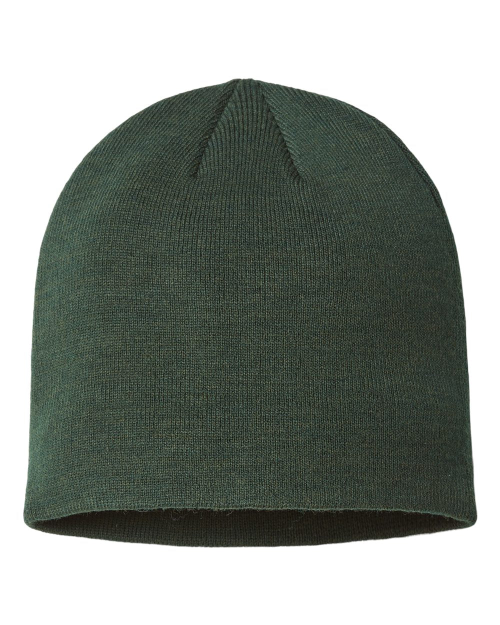 Sustainable Beanie - Front - B09795563 - Bottle Green
