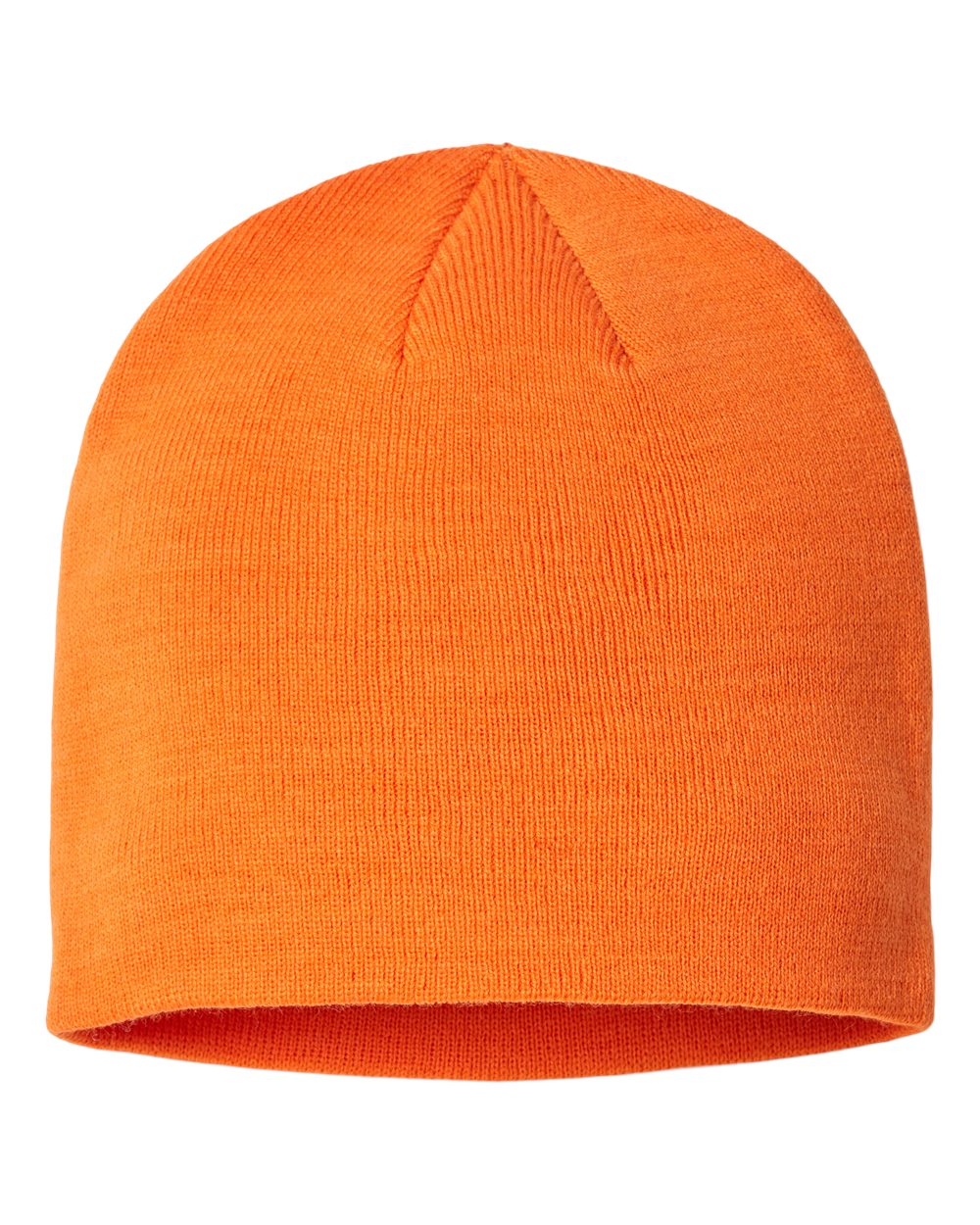 Sustainable Beanie - Front - B09795573 - Orange