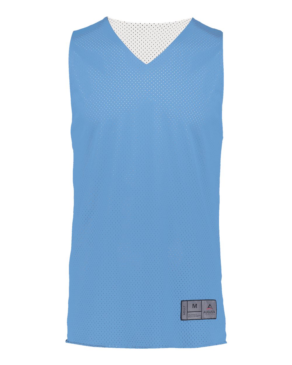 Youth Reversible 2.0 Jersey - Front - B16734261 - Columbia Blue/ White
