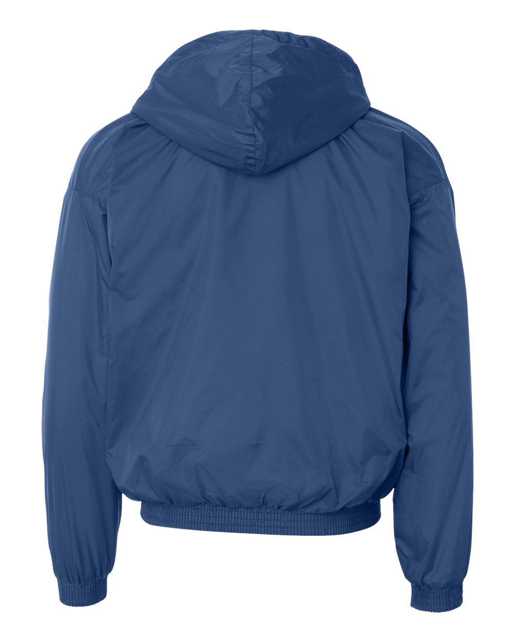 Unisex Fleece Lined Hooded Jacket - Back - B62334753 - Royal