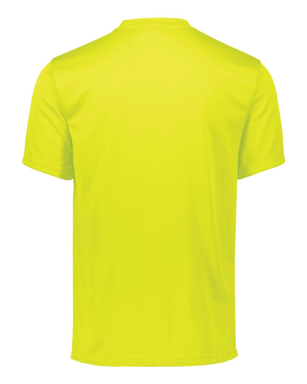 Unisex Nexgen Performance T-Shirt - Back - B82534413 - Safety Yellow