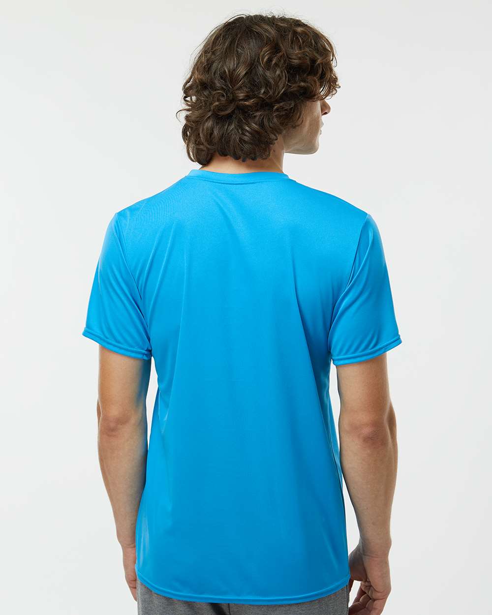 Unisex Nexgen Performance T-Shirt - OnModelBack - B82534253 - Power Blue