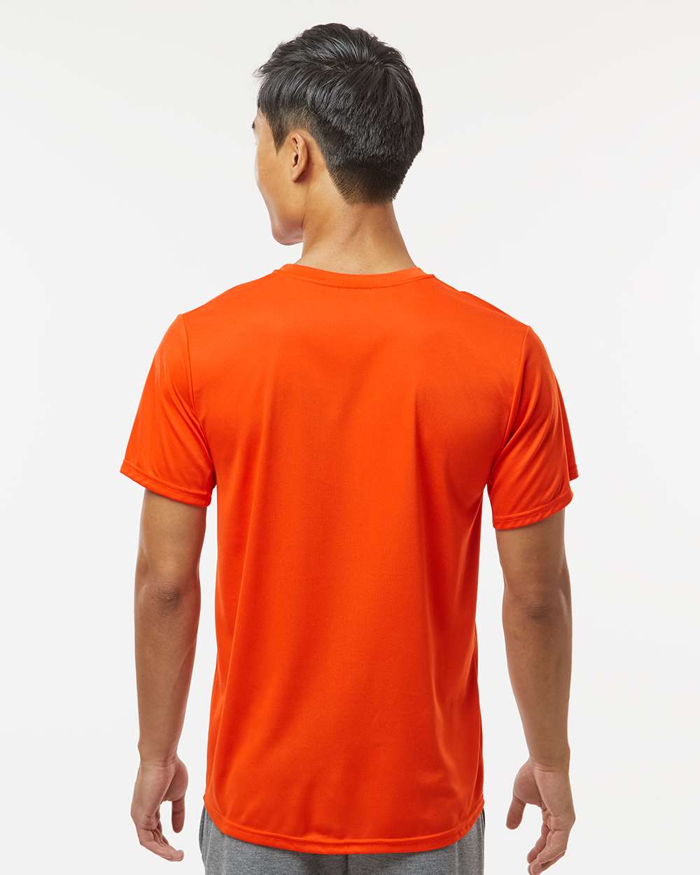 Unisex Nexgen Performance T-Shirt - OnModelBack - B82534663 - Orange