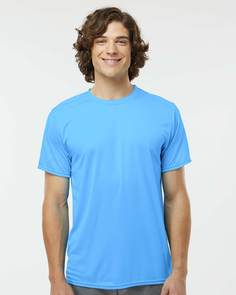 Unisex Nexgen Performance T-Shirt - OnModelFront - B82534263 - Columbia Blue