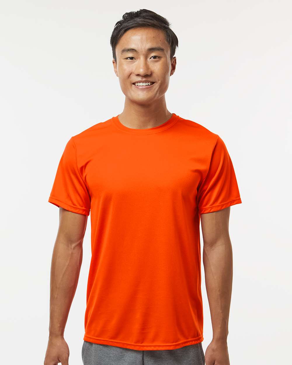 Unisex Nexgen Performance T-Shirt - OnModelFront - B82534663 - Orange