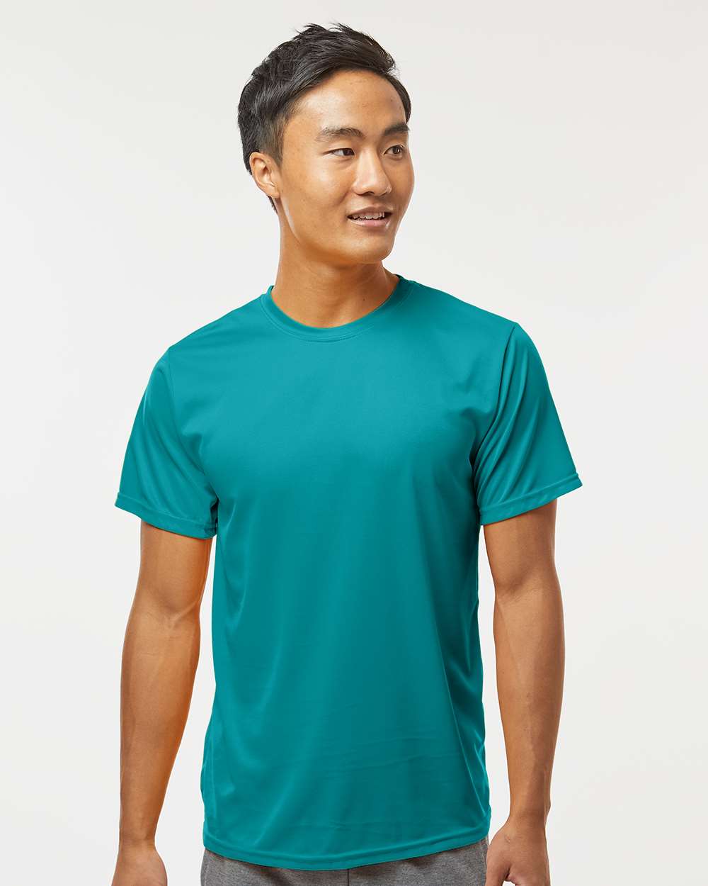 Unisex Nexgen Performance T-Shirt - OnModelFront - B82534763 - Teal