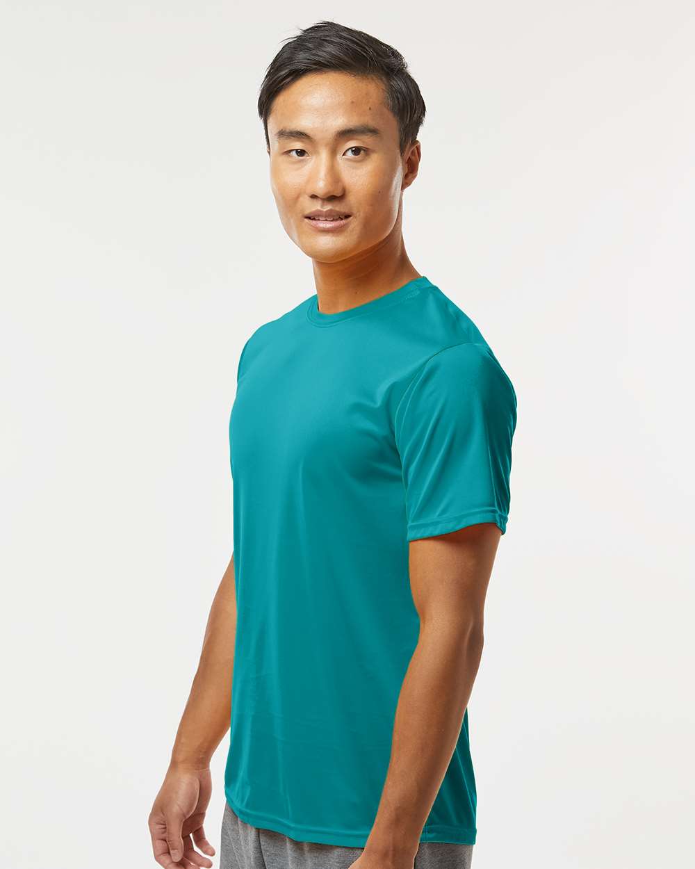 Unisex Nexgen Performance T-Shirt - OnModelSide - B82534763 - Teal